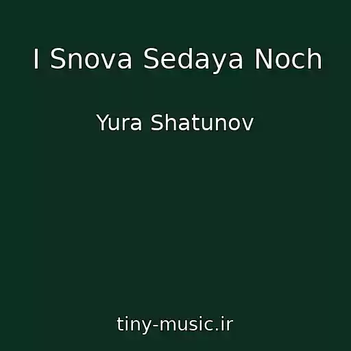 کاور آهنگ I Snova Sedaya Noch از Yura Shatunov