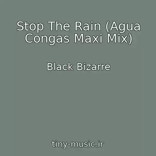کاور آهنگ Stop The Rain (Agua Congas Maxi Mix) از Black Bizarre