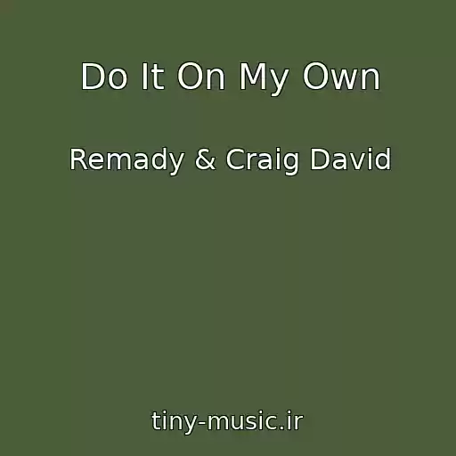 کاور آهنگ Do It On My Own از Remady & Craig David