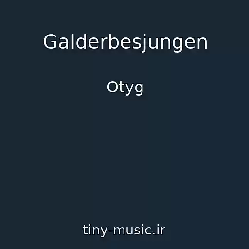 کاور آهنگ Galderbesjungen از Otyg