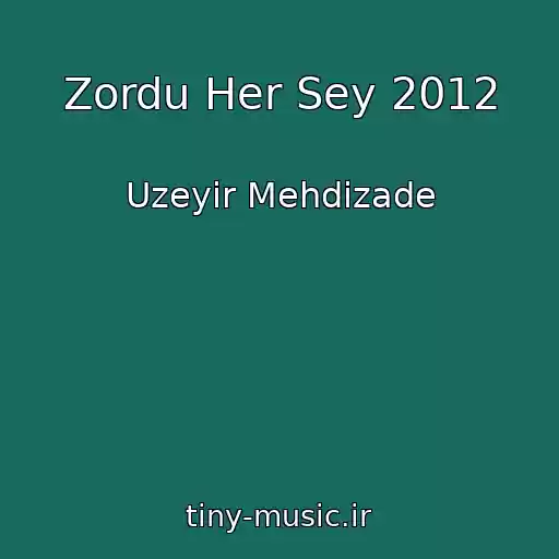 کاور آهنگ Zordu Her Sey 2012 از Uzeyir Mehdizade