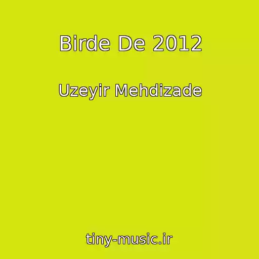 کاور آهنگ Birde De 2012 از Uzeyir Mehdizade