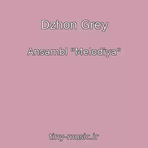 کاور آهنگ Dzhon Grey از Ansambl "Melodiya"