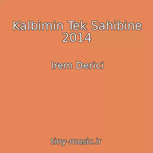 کاور آهنگ Kalbimin Tek Sahibine 2014 از Irem Derici