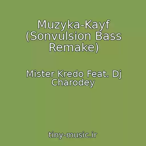 کاور آهنگ Muzyka-Kayf (Sonvulsion Bass Remake) از Mister Kredo Feat. Dj Charodey