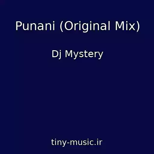 کاور آهنگ Punani (Original Mix) از Dj Mystery