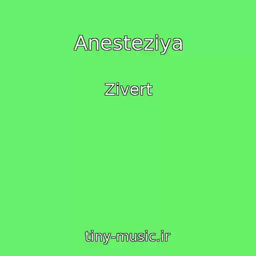 کاور آهنگ Anesteziya از Zivert