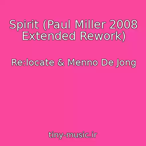 کاور آهنگ Spirit (Paul Miller 2008 Extended Rework) از Re:locate & Menno De Jong