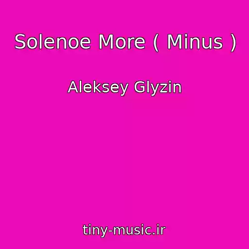 کاور آهنگ Solenoe More ( Minus ) از Aleksey Glyzin