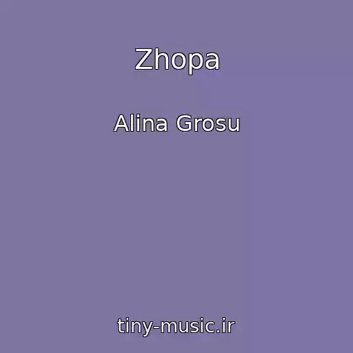 کاور آهنگ Zhopa از Alina Grosu