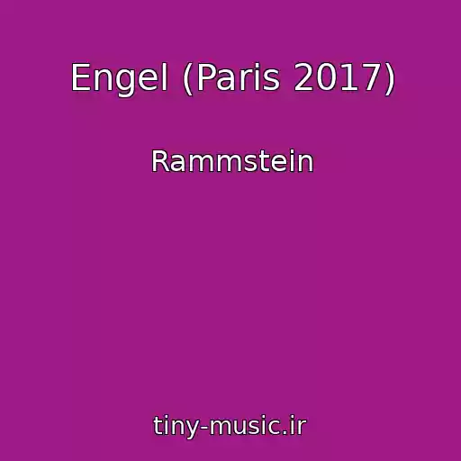 کاور آهنگ Engel (Paris 2017) از Rammstein