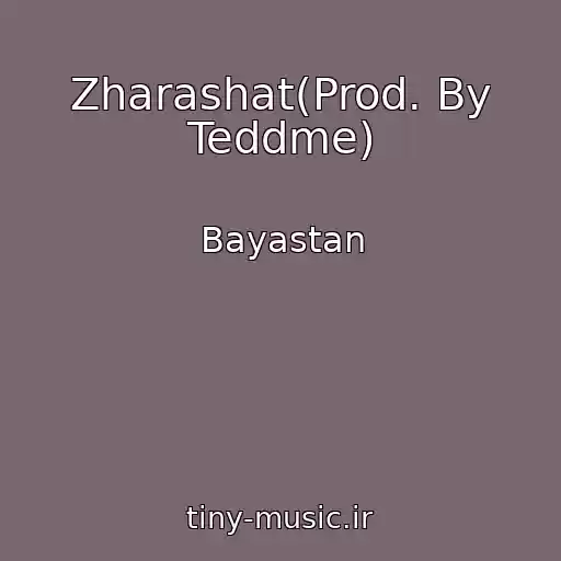 کاور آهنگ Zharashat(Prod. By Teddme) از Bayastan