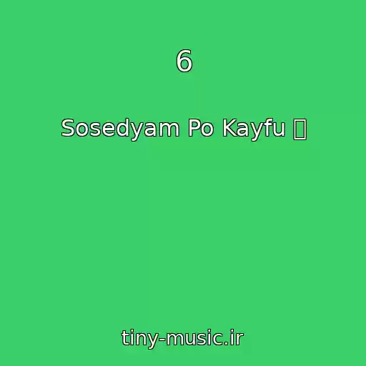 کاور آهنگ 6 از Sosedyam Po Kayfu ツ