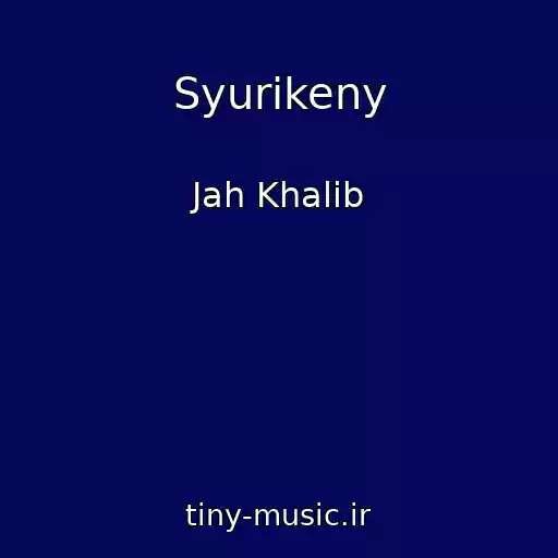 کاور آهنگ Syurikeny از Jah Khalib