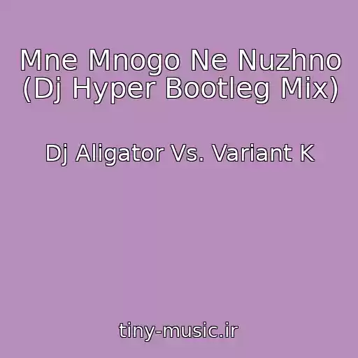 کاور آهنگ Mne Mnogo Ne Nuzhno (Dj Hyper Bootleg Mix) از Dj Aligator Vs. Variant K