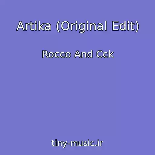 کاور آهنگ Artika (Original Edit) از Rocco And Cck