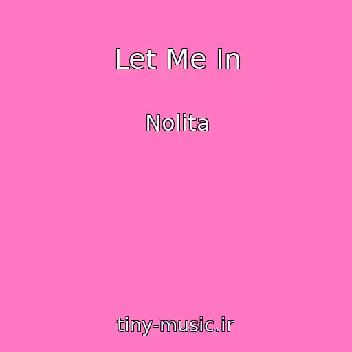 کاور آهنگ Let Me In از Nolita