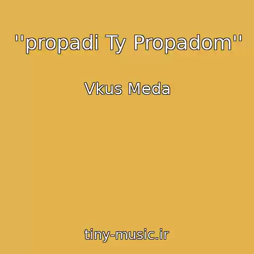 کاور آهنگ ''propadi Ty Propadom'' از Vkus Meda