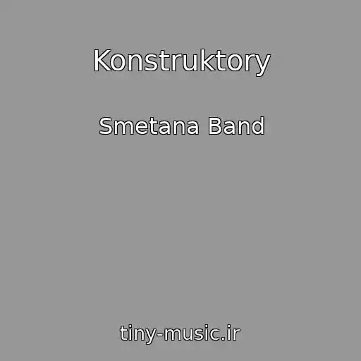 کاور آهنگ Konstruktory از Smetana Band