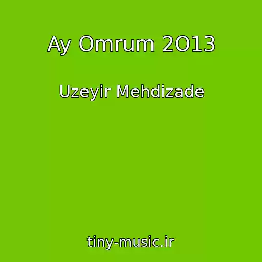 کاور آهنگ Ay Omrum 2O13 از Uzeyir Mehdizade