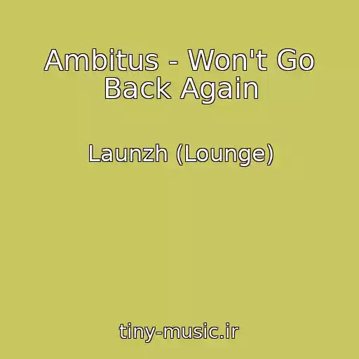 کاور آهنگ Ambitus - Won't Go Back Again از Launzh (Lounge)