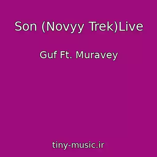 کاور آهنگ Son (Novyy Trek)Live از Guf Ft. Muravey