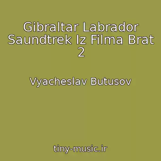 کاور آهنگ Gibraltar Labrador Saundtrek Iz Filma Brat 2 از Vyacheslav Butusov