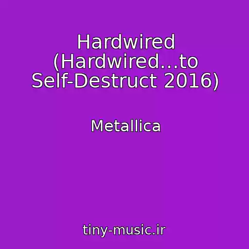 کاور آهنگ Hardwired (Hardwired…to Self-Destruct 2016) از Metallica