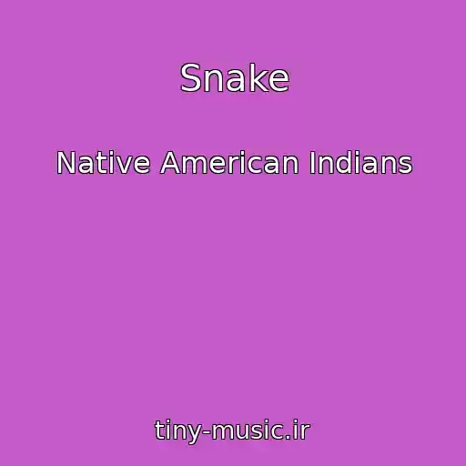 کاور آهنگ Snake از Native American Indians