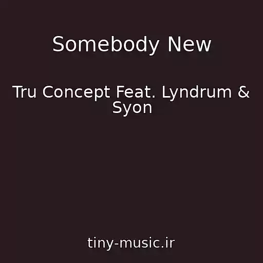 کاور آهنگ Somebody New از Tru Concept Feat. Lyndrum & Syon