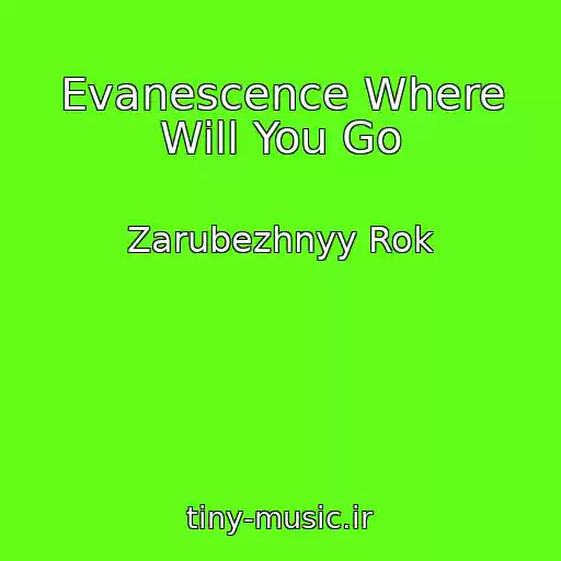 کاور آهنگ Evanescence Where Will You Go از Zarubezhnyy Rok