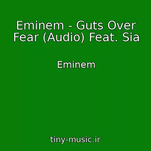 کاور آهنگ Eminem - Guts Over Fear (Audio) Feat. Sia از Eminem