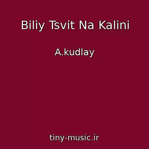 کاور آهنگ Bіliy Tsvіt Na Kalinі از A.kudlay
