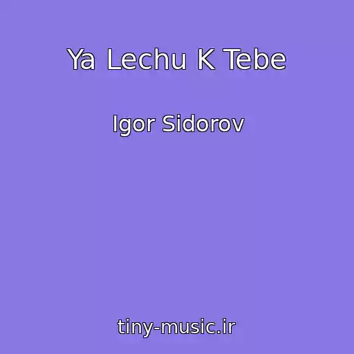 کاور آهنگ Ya Lechu K Tebe از Igor Sidorov