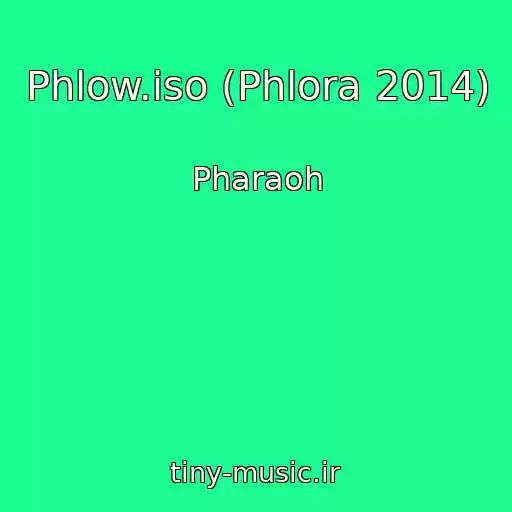 کاور آهنگ Phlow.iso (Phlora 2014) از Pharaoh
