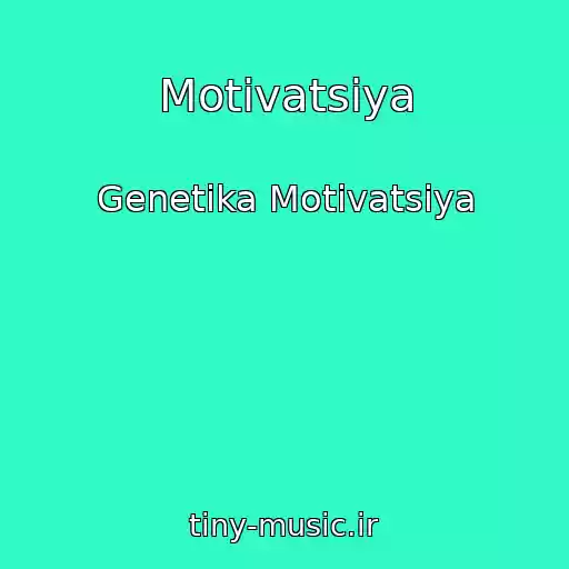 کاور آهنگ Motivatsiya از Genetika Motivatsiya