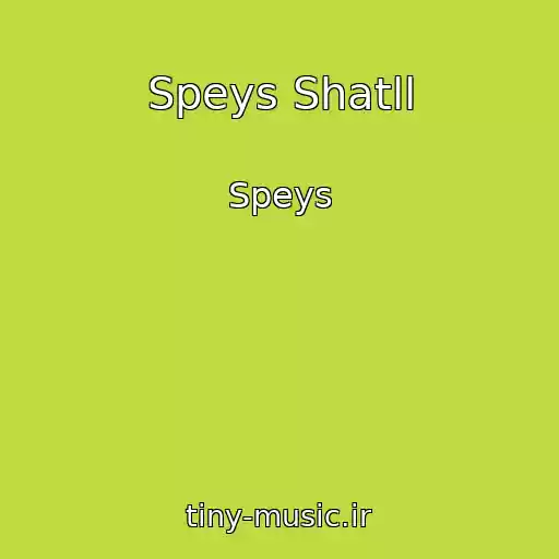 کاور آهنگ Speys Shatll از Speys