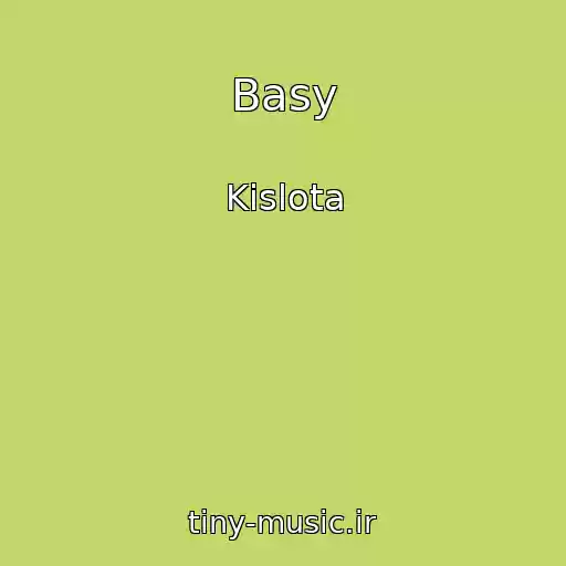 کاور آهنگ Basy از Kislota