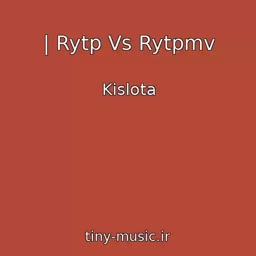 کاور آهنگ | Rytp Vs Rytpmv از Kislota