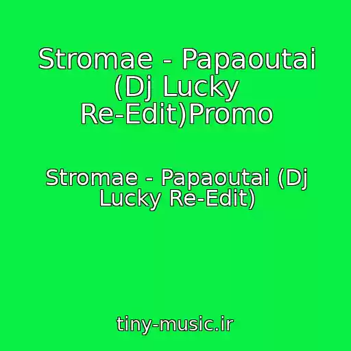 کاور آهنگ Stromae - Papaoutai (Dj Lucky Re-Edit)Promo از Stromae - Papaoutai (Dj Lucky Re-Edit)