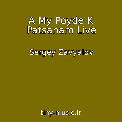 کاور آهنگ A My Poyde K Patsanam Live از Sergey Zavyalov