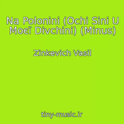 کاور آهنگ Na Poloninі (Ochі Sinі U Moєї Dіvchini) (Minus) از Zinkevich Vasil