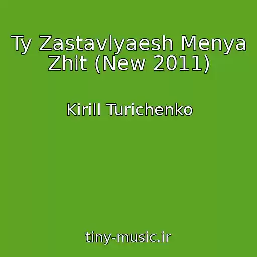 کاور آهنگ Ty Zastavlyaesh Menya Zhit (New 2011) از Kirill Turichenko
