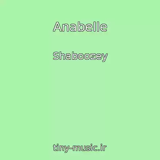 کاور آهنگ Anabelle از Shaboozey