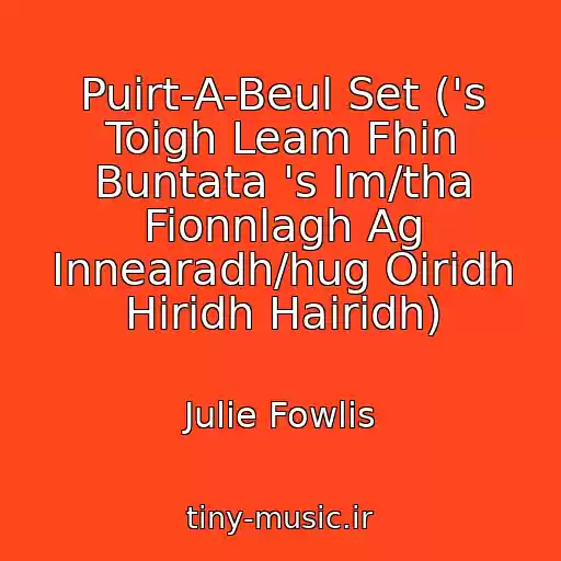 کاور آهنگ Puirt-A-Beul Set ('s Toigh Leam Fhin Buntata 's Im/tha Fionnlagh Ag Innearadh/hug Oiridh Hiridh Hairidh) از Julie Fowlis
