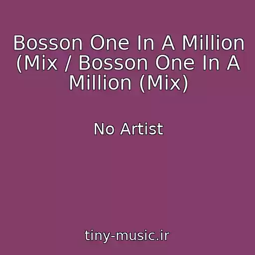 کاور آهنگ Bosson One In A Million (Mix / Bosson One In A Million (Mix) از No Artist