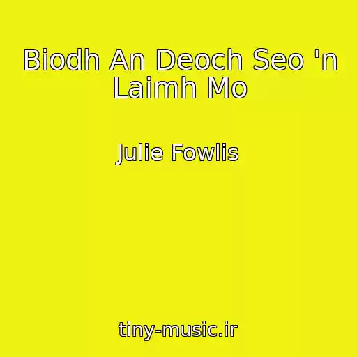 کاور آهنگ Biodh An Deoch Seo 'n Laimh Mo از Julie Fowlis