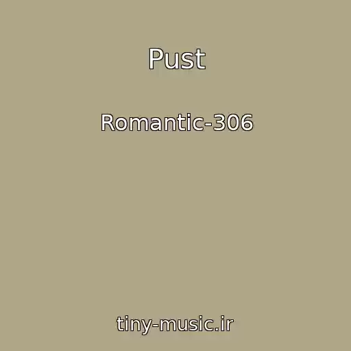 کاور آهنگ Pust از Romantic-306
