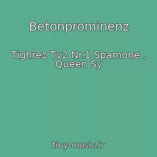 کاور آهنگ Betonprominenz از Tighrez Tv2 Nr.1 Spamone , Queen Sy