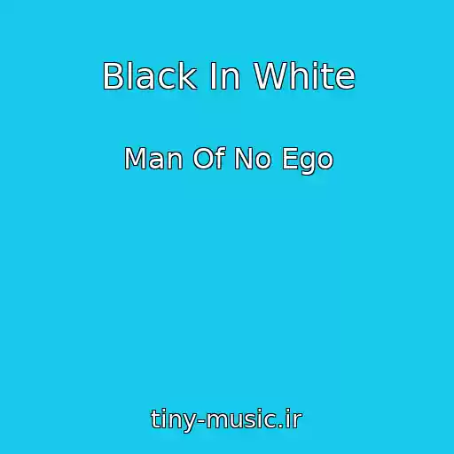 کاور آهنگ Black In White از Man Of No Ego